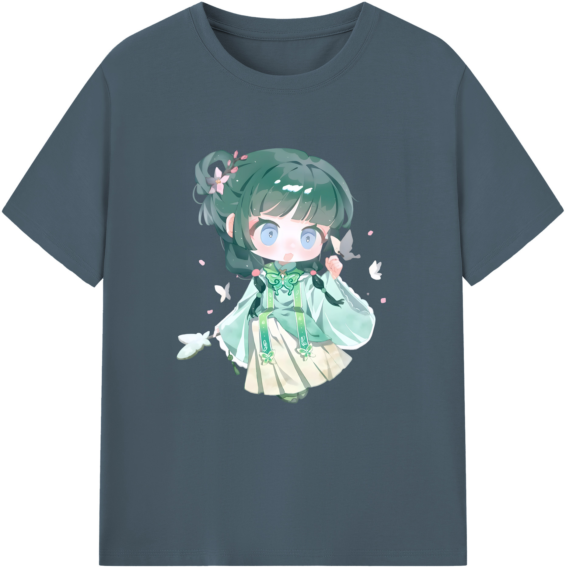 （画像用） 薬屋のひとりごと The Apothecary Diaries 綿100％半袖Tシャツ（フロントプリント）